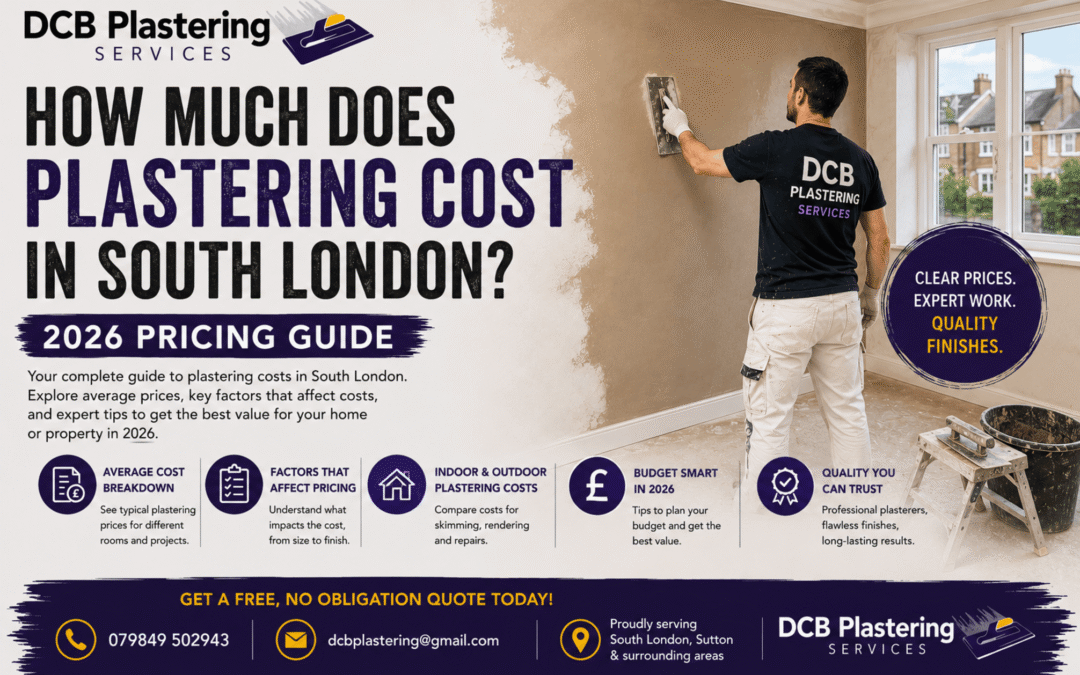 How Much Does Plastering Cost in South London? 2026 Pricing Guide