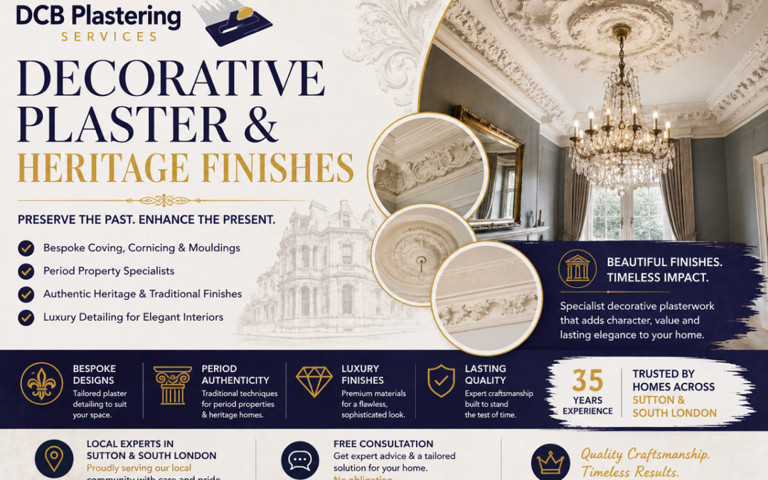 Decorative Plaster: The Forgotten Art of Luxury Interior Design