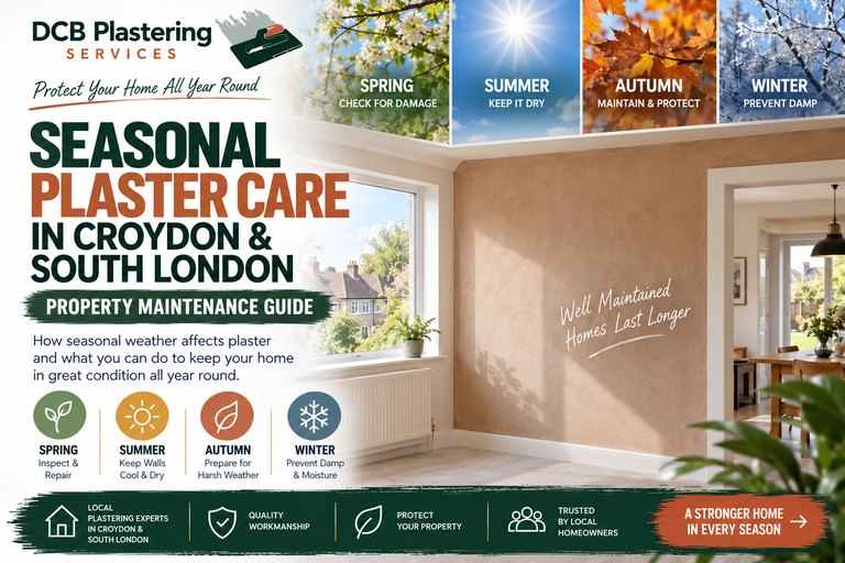 Croydon & South London Property Maintenance: Seasonal Plaster Care in Variable Climate